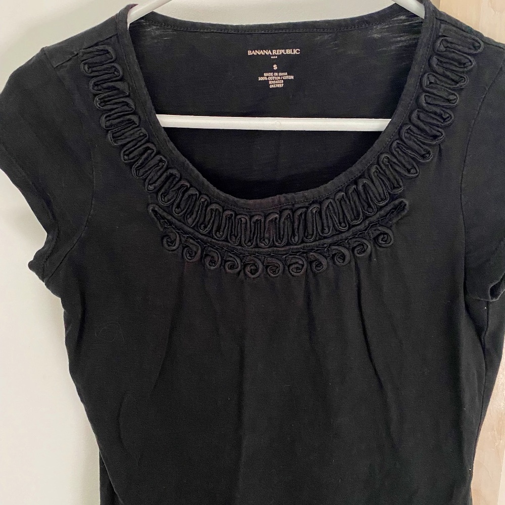 Banana Republic Black Shirt Sz. S